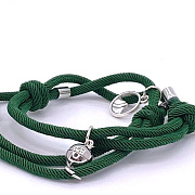 Парные веревочные браслеты